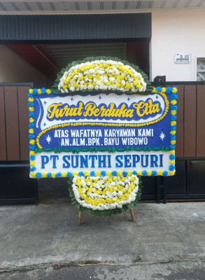 Papan Bunga Duka di Ringinrejo